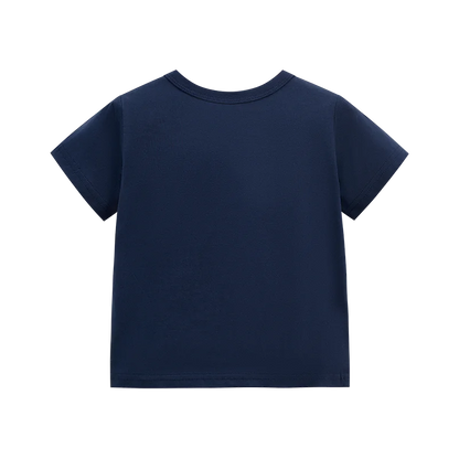 Boys Tractor Cartoon Print Casual Summer T-Shirts childrensterritory