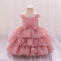 Baby Girl Elegant Tiered Tutu Princess Ball Gown childrensterritory