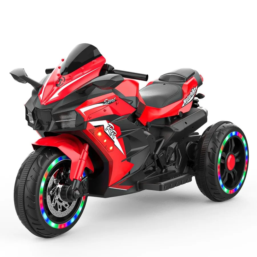 Light-Wheeled, 12V Electric Ride-on Motorcycle for Kids childrensterritory