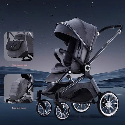 Dual-purpose High-Landscape Infant Stroller childrensterritory