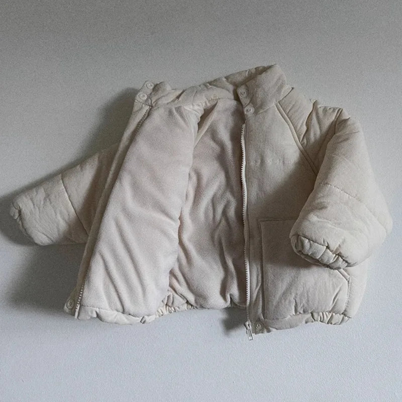 Long-Sleeved Stylish Warm Fleece Jacket For Kids