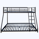 Cozy Twin Oversized Metal Bunk Bed with Padded Sides childrensterritory