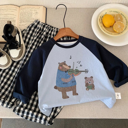 Casual Cartoon Design Kids Girl&