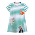 Cartoon Embroidery Design Kids Girls Summer Dresses childrensterritory