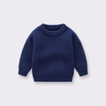 Baby/Kids Loose Round Neck Knitted Sweater Pullover childrensterritory