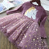 Sequin Unicorn Design Kids Girls Princess Party Dresses childrensterritory