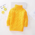 Kids Boy Girl Thick Knitted Turtleneck Sweaters childrensterritory