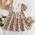 Kids Girls Floral Summer Fashion Dresses childrensterritory