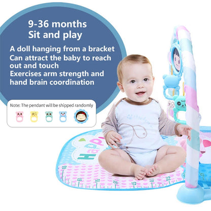 Musical Pedal Piano Baby Fitness Game Mat childrensterritory