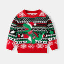 Kids' Long-Sleeved Christmas Print Winter Sweater childrensterritory