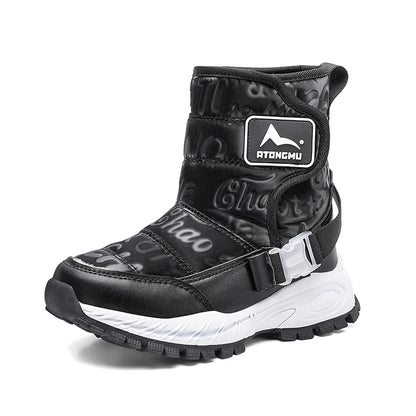 Outdoor Waterproof Warm Long Boots For Girls childrensterritory