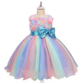 Baby/Kids Girls Colorful Flower Sequin Design Tutu Party Dresses childrensterritory