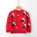 Kids Warm Knitted Christmas Party Sweaters childrensterritory