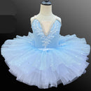 Kids Girls Sequins Tassel Modern Ballet Leotard Tutu Dresses childrensterritory