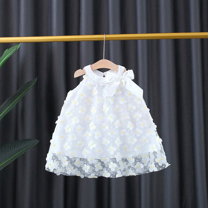 Fluffy Fairy Princess Summer Dress For Baby Girl childrensterritory
