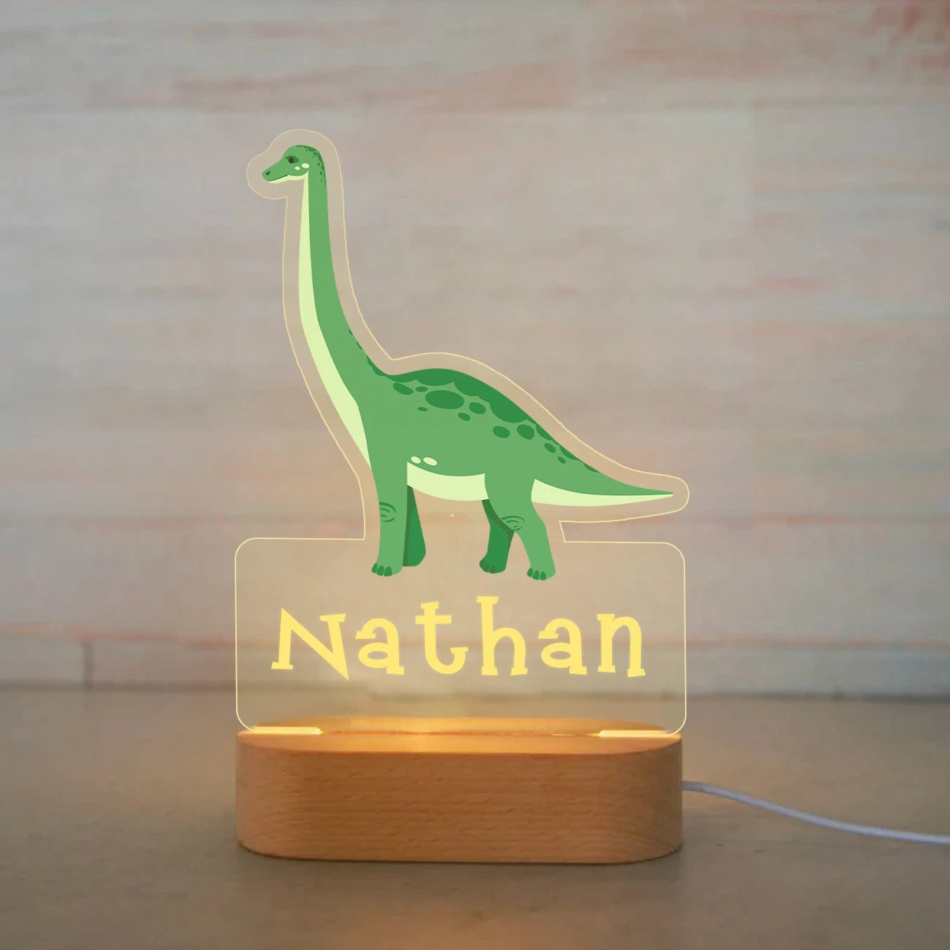 Personalized Cartoon Animal Design Night Light for Kids Room childrensterritory
