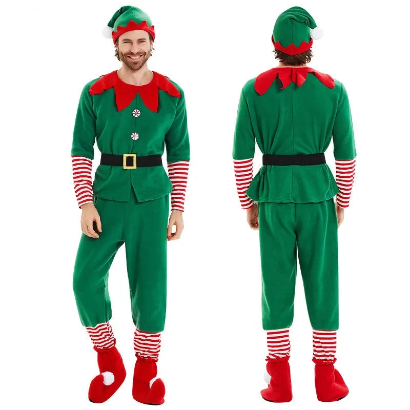 Designer Family Matching Christmas Elf Costumes childrensterritory