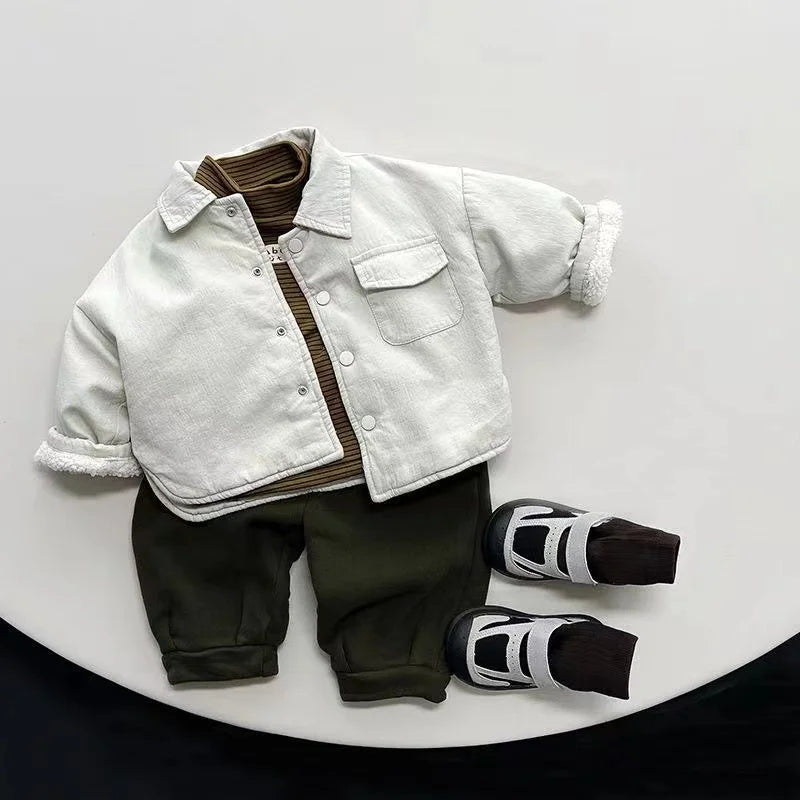 Boys' Soft Stylish Casual Fashion Winter Jacket