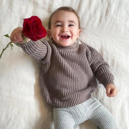 Newborn Baby Knit Pullover Winter Sweater childrensterritory