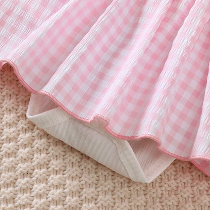 Long-Sleeved Newborn Baby Girl Dresses childrensterritory