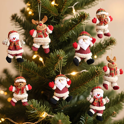 Dancing Santa Hanging Toys for Christmas Tree Decoration