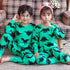 Long Sleeve Cartoon Design Kids Winter Warm Pajamas Sets childrensterritory
