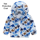 Toddler Girl Boy Hooded Sunscreen Outwear/Jacket childrensterritory