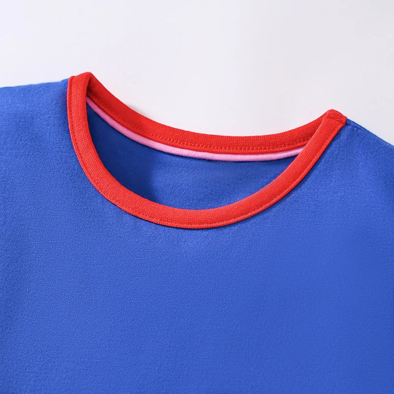 Cartoon Painting Brush Design Kids Girls Summer Dresses childrensterritory