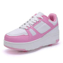 Kids' Fashionable 4-wheeled Inline Roller Skate Sneakers childrensterritory