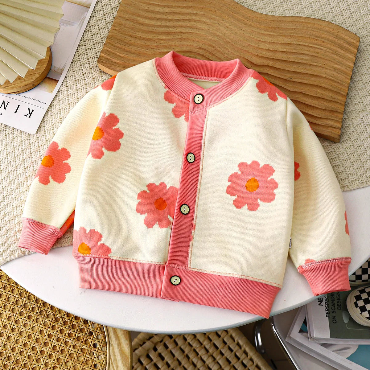 Kids Printed Warm Casual Sweaters For Winters
