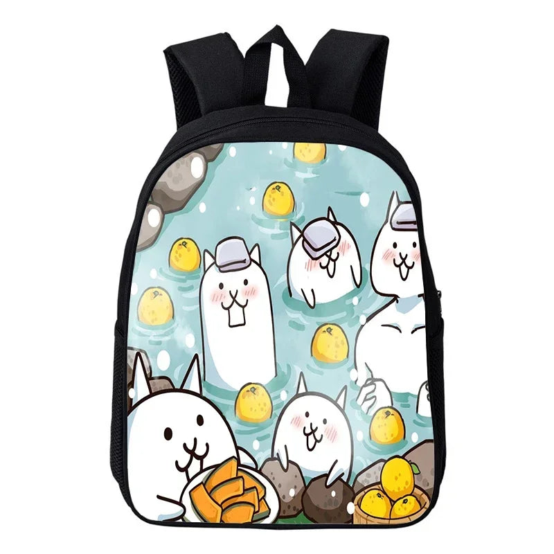 Kids Cartoon Print Stylish School Bags