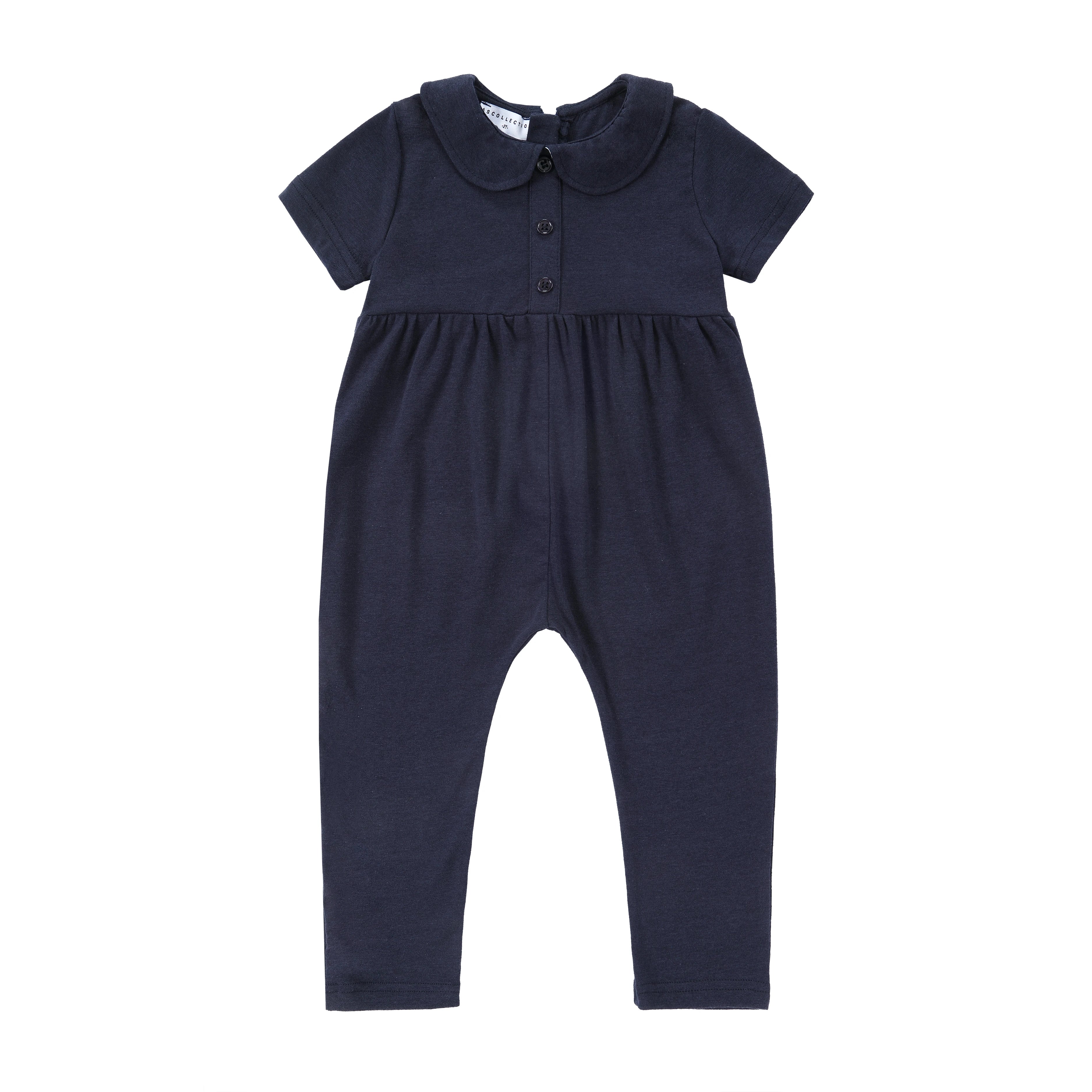 Collar Design Summer Casual Family Matching Clothing Set