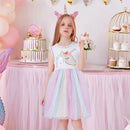 Kids Girls Sleeveless Sequin Princess Dresses for Summer childrensterritory