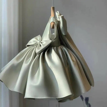 Baby/Kids Girls Bowknot Design Princess Birthday Party Dresses