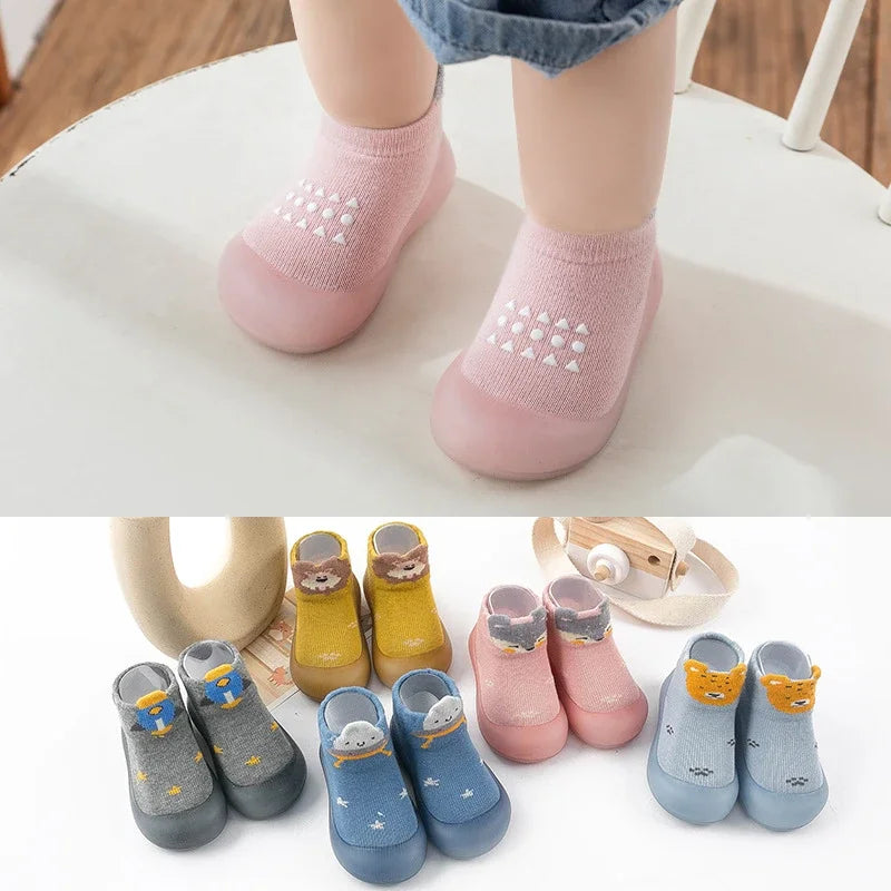 Non-slip Soft Rubber Sole Baby First Walkers childrensterritory