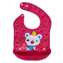 Soft Waterproof Cartoon Printed Adjustable Baby Bibs