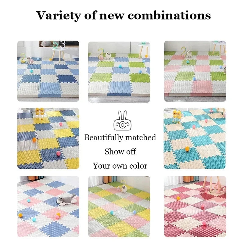 Soft Interlocking 2.5-cm-thick Baby/Kids Puzzle Mats childrensterritory