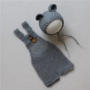 Newborn Photography Props/Crochet Hat Pants Outfits