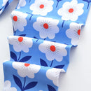 Flower Print Kids Girls Comfortable Cotton Trousers childrensterritory