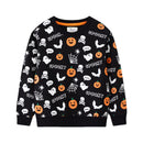 Cartoon Glitter Butterfly Design Little Girls Sweatshirts