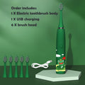 Electric Tooth Brush for Kids with 6 Soft Nozzles childrensterritory