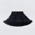 Little Girls Solid Colors Fluffy Chiffon Tutu Skirts childrensterritory