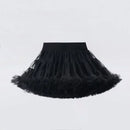 Little Girls Solid Colors Fluffy Chiffon Tutu Skirts childrensterritory