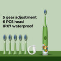 Child's Rechargeable Colorful Cartoon Electric Toothbrush childrensterritory