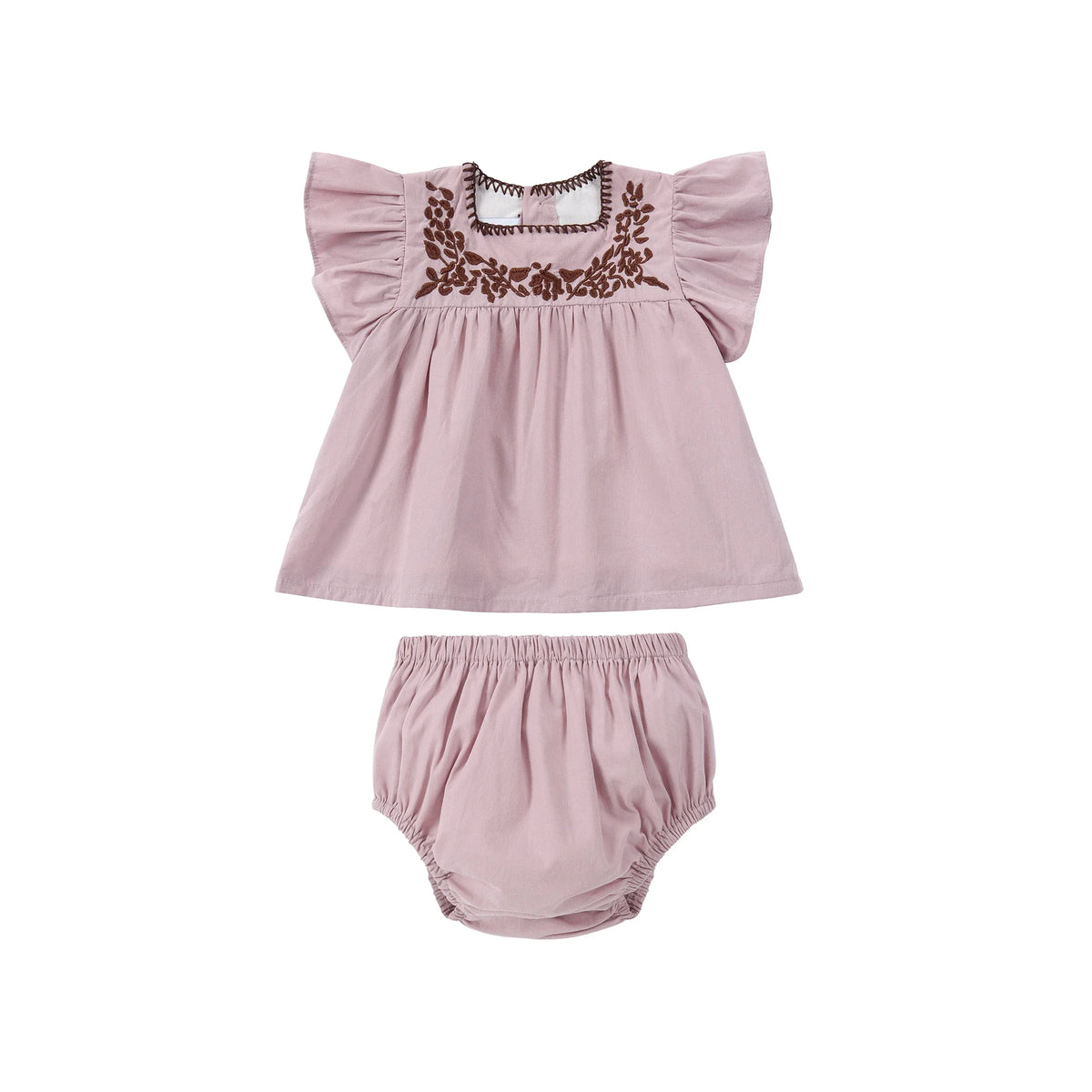Embroidered Baby/Kids Family Matching Clothing Set for Summer childrensterritory