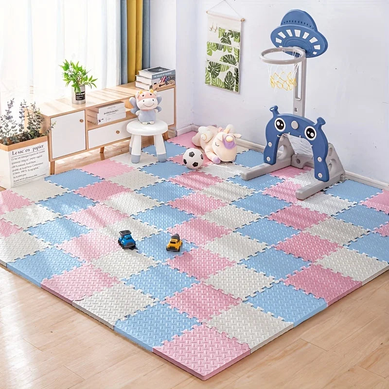 30*30cm Non-Slip Thick Sports Gym Mat/Floor Mats childrensterritory