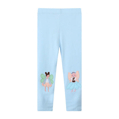 Unicorns Design Full-Length Leggings for Girls childrensterritory