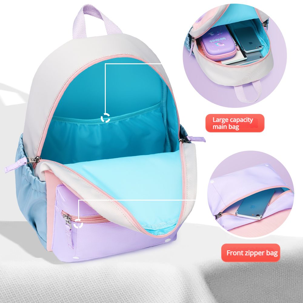 Lightweight Small School Bag With Chest Buckle For Kids Boys Girls childrensterritory