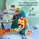 Lion Theme Car Track Educational Toys for Kids