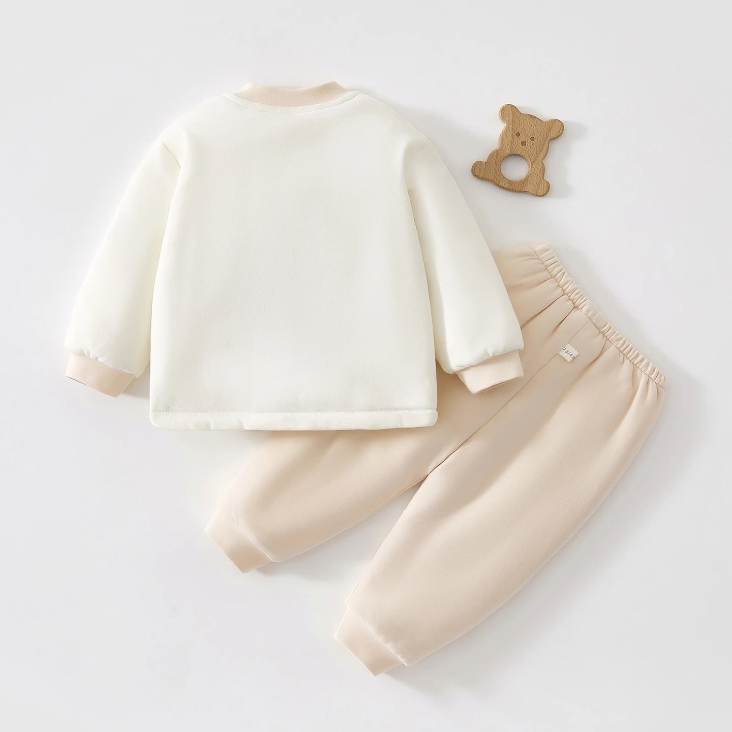 Baby Kids Cartoon Design Winter Outfit Set